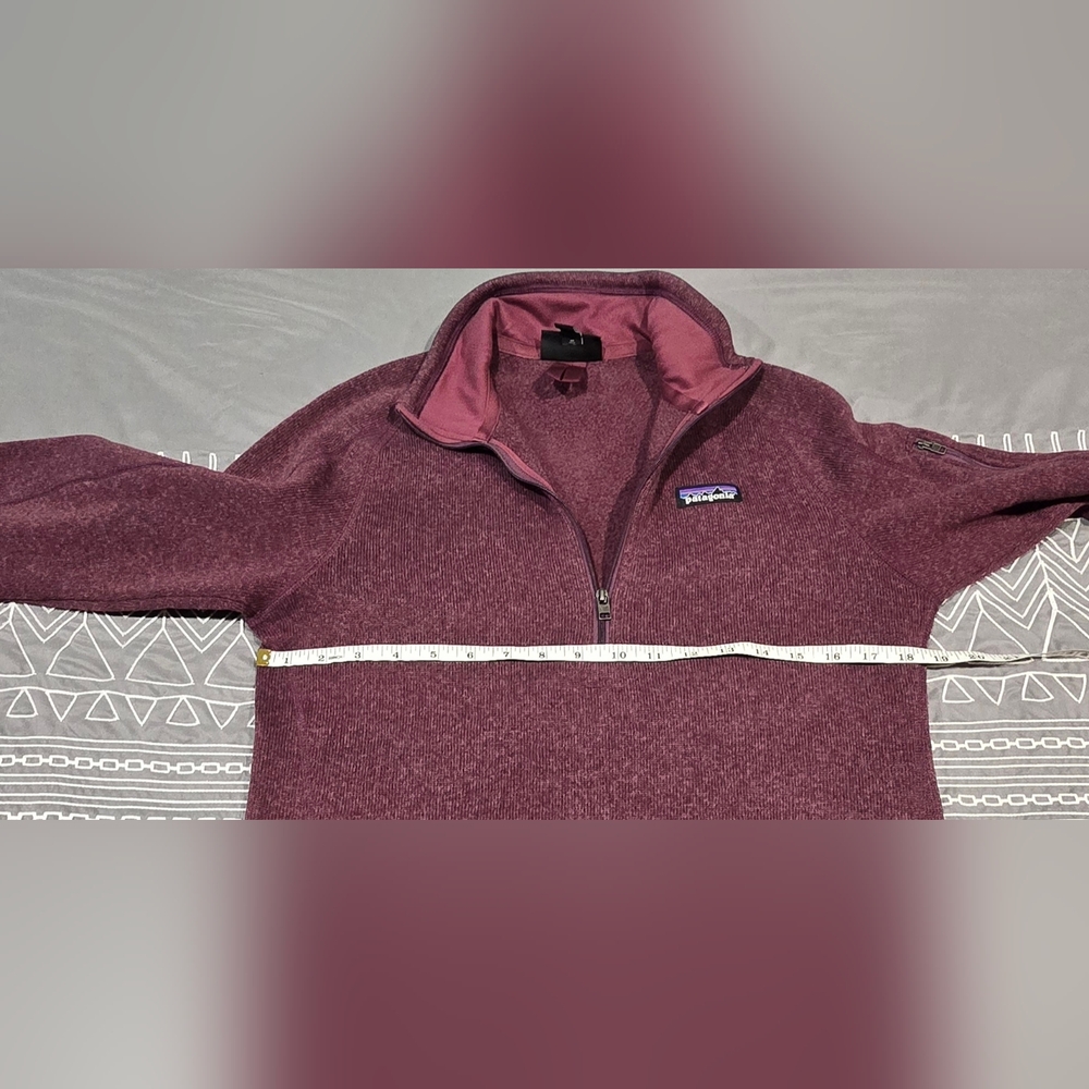 Patagonia Womens Better Sweater Quarter Zip Fleece Size Medium - Picture 8 of 8